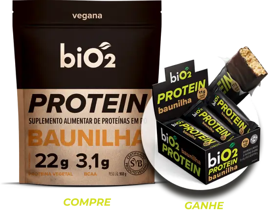 Compre 1 Protein 908g e Ganhe 1 Caixa de Proteína Barra