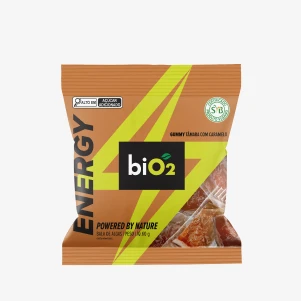 Bala de algas energética tâmara com caramelo biO2 Energy Gummy 60 g