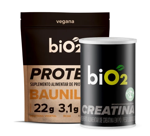 Combo biO2 Protein 908g + Creatina 300 g