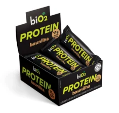 Barra de Proteína Sabor Baunilha Vegana Sem Glúten biO2 45 g