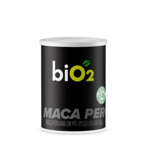 Maca Peruana em pó biO2, linha Protein & Performance, vegano e sem glúten, Suplemento para performance, pote de 100 gramas