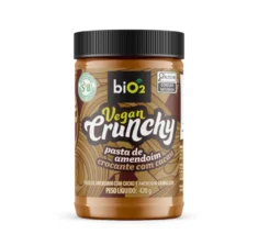 Pasta de Amendoim Crocante com Cacau biO2 Vegan Crunchy 420 g