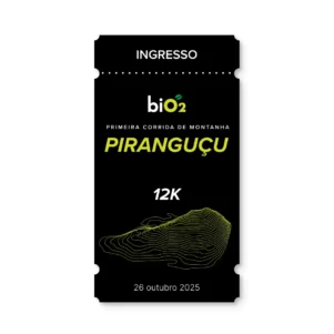 Ingresso biO2 Primeira Corrida de Montanha de Piranguçu - 12K