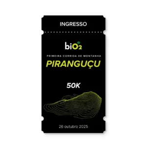 Ingresso biO2 Primeira Corrida de Montanha de Piranguçu - 50K