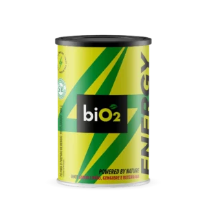 Pote de Energético Natural biO2 Energy Shot sabor limão, gengibre e beterraba 420 g
