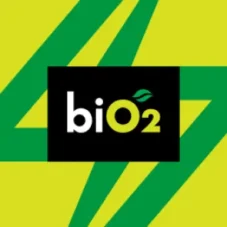 logo do biO2 Energy com raio verde